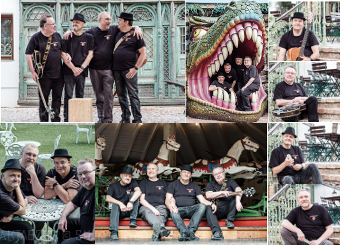 Bandfotosession - Collage
